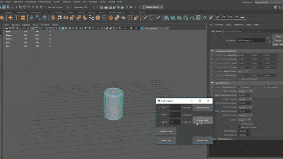 Fixing an issue with normals using Unstack Lods and Stack Lods