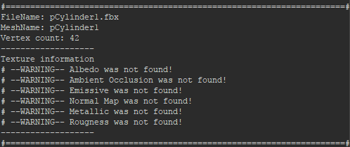 Analytics running inside Maya