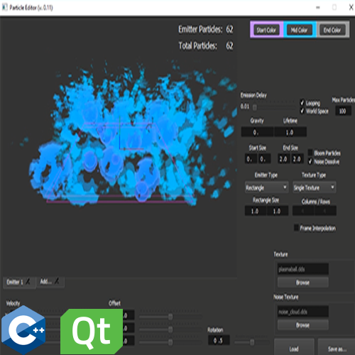 Particle Editor for custom Game Engine